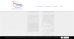 Desktop Screenshot of in-time-personal.de